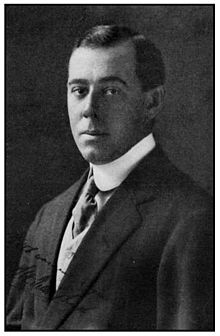 Portrait of A.W. Tillinghast in 1909.