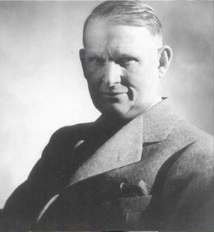 Black and White Photo of Perry Maxwell in 1939
